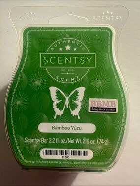RETIRED/DISCONTINUED BBMB Scentsy Bamboo Yuzu Wax Bar